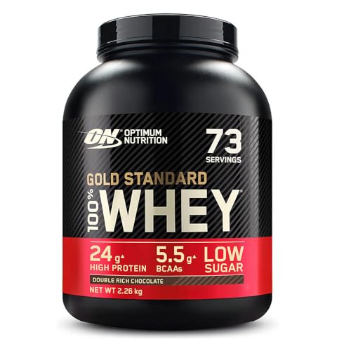 Optimum Nutrition Gold Standard 100% Whey Protein Powder, Chocolate Peanut Butter, 2 Pound (Packaging May Vary)