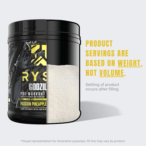 RYSE Up Supplements Noel Deyzel Pre Workout | Intense Pumps, Energy, & Focus | Citrulline & Beta Alanine | 400mg Total Caffeine | 40 Servings (Monsterberry Lime)