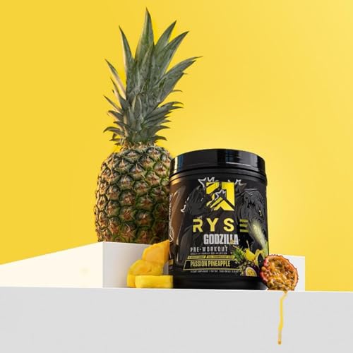 RYSE Up Supplements Noel Deyzel Pre Workout | Intense Pumps, Energy, & Focus | Citrulline & Beta Alanine | 400mg Total Caffeine | 40 Servings (Monsterberry Lime)