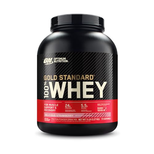 Optimum Nutrition Gold Standard 100% Whey Protein Powder, Chocolate Peanut Butter, 2 Pound (Packaging May Vary)