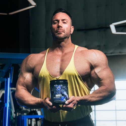 RYSE Up Supplements Noel Deyzel Pre Workout | Intense Pumps, Energy, & Focus | Citrulline & Beta Alanine | 400mg Total Caffeine | 40 Servings (Monsterberry Lime)