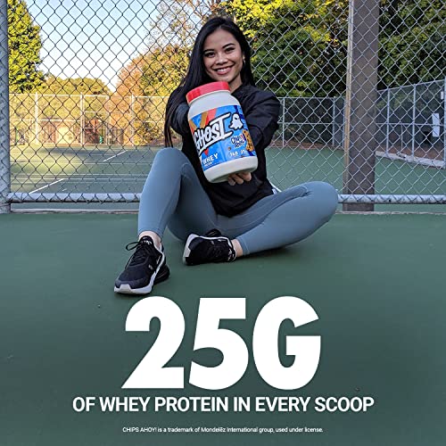 GHOST Whey Protein Powder, Oreo - 2LB Tub, 25G of Protein - Cookies & Cream Flavored Isolate, Concentrate & Hydrolyzed Whey Protein Blend - Post Workout Shakes