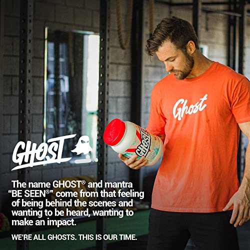 GHOST Whey Protein Powder, Oreo - 2LB Tub, 25G of Protein - Cookies & Cream Flavored Isolate, Concentrate & Hydrolyzed Whey Protein Blend - Post Workout Shakes