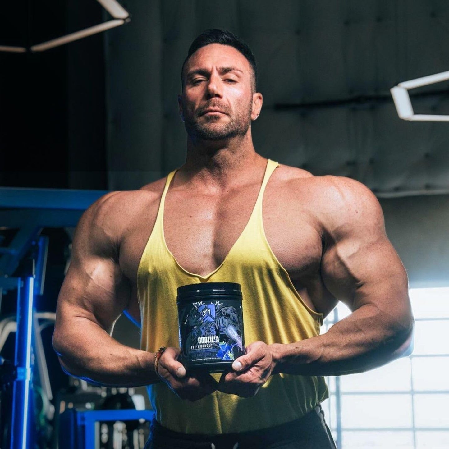 RYSE Up Supplements Noel Deyzel Pre Workout | Intense Pumps, Energy, & Focus | Citrulline & Beta Alanine | 400mg Total Caffeine | 40 Servings (Monsterberry Lime)