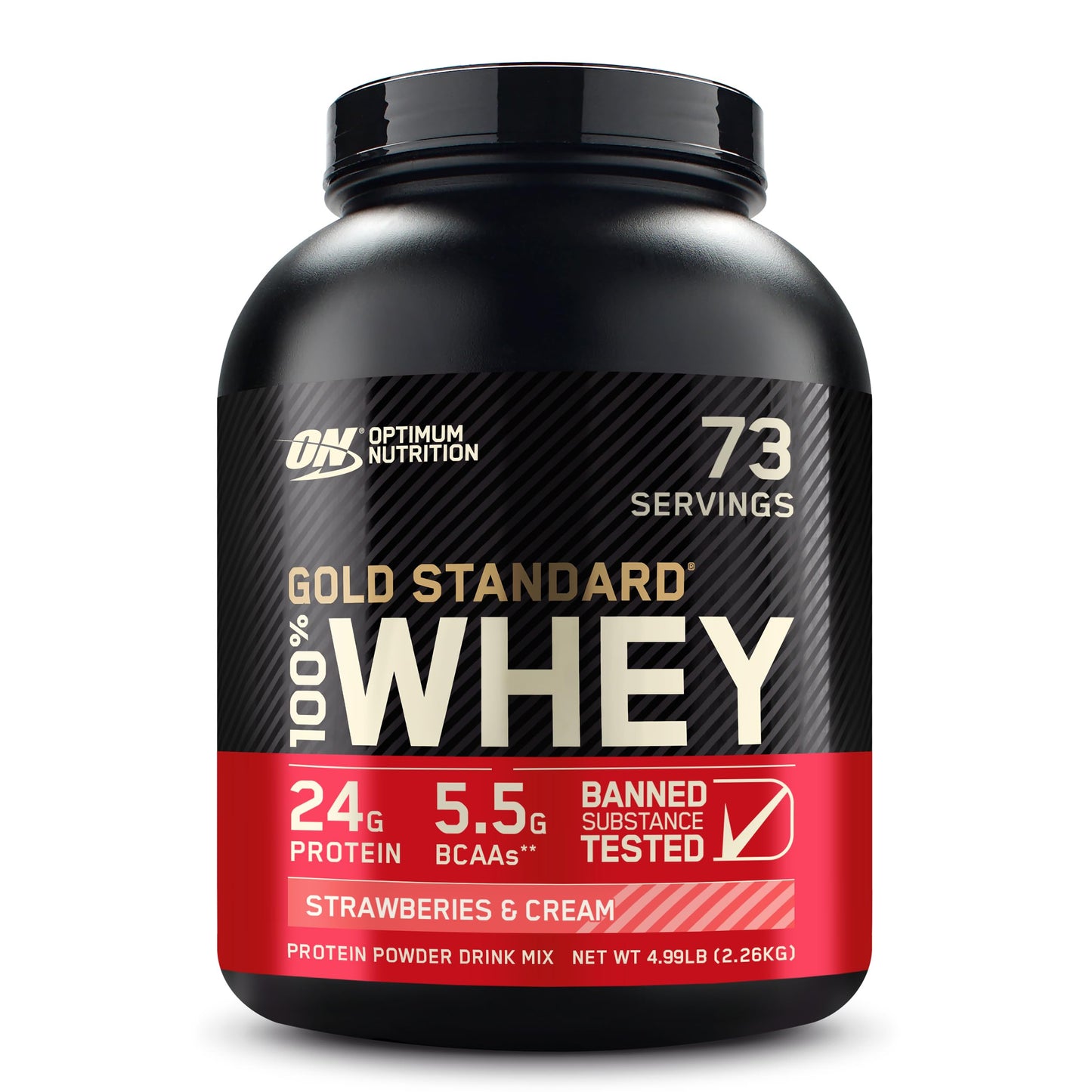 Optimum Nutrition Gold Standard 100% Whey Protein Powder, Chocolate Peanut Butter, 2 Pound (Packaging May Vary)