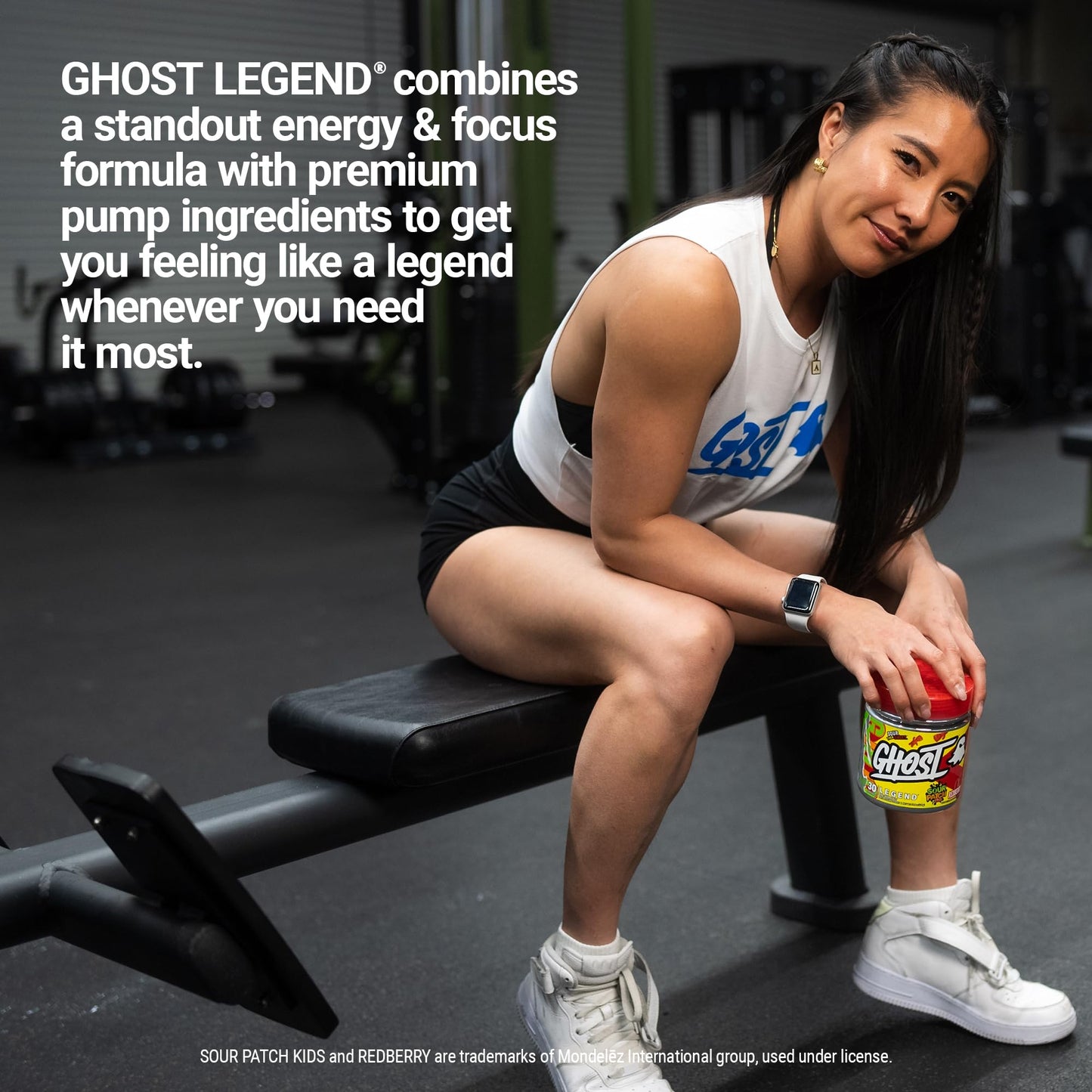 GHOST Legend V3 Pre-Workout Powder, Lemon Crush - 30 Servings – Pre-Workout for Men & Women with Caffeine, L-Citrulline, & Beta Alanine for Energy & Focus - Free of Soy, Sugar & Gluten, Vegan